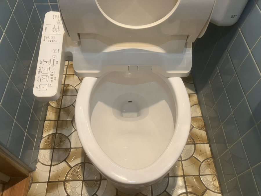 千葉県東金市東金のトイレクリーニングの作業後1