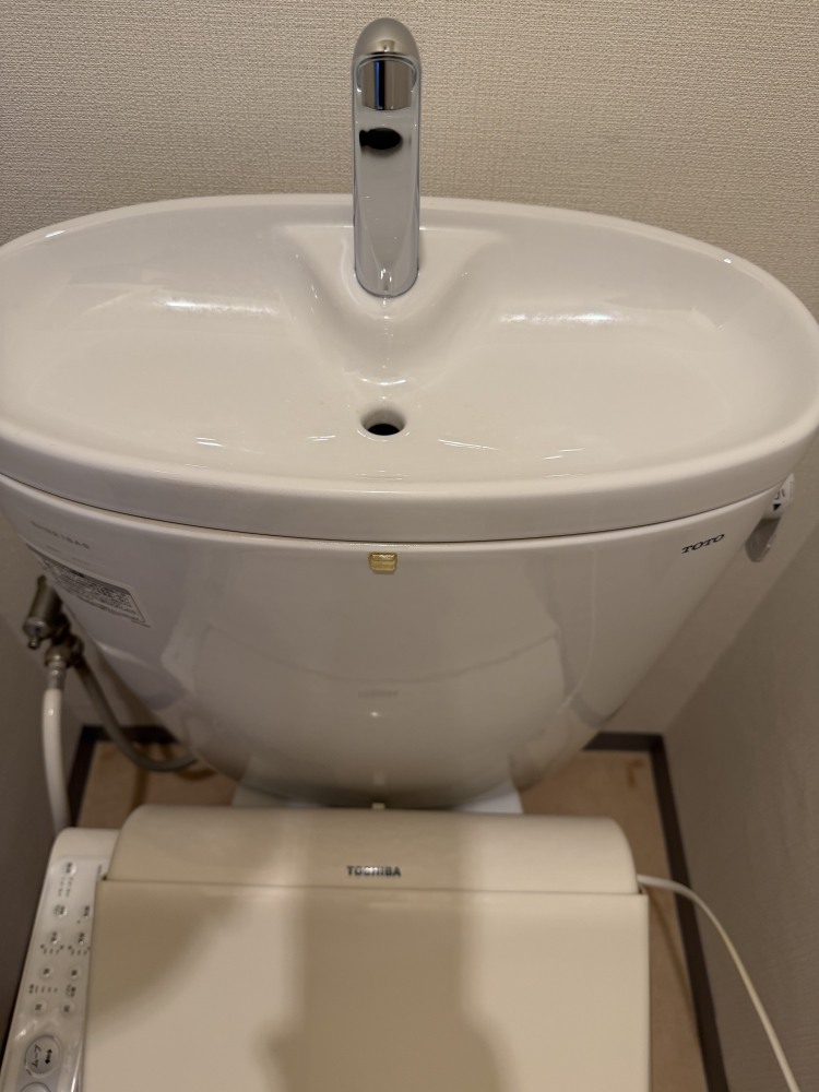 東京都豊島区高田のトイレクリーニングの作業後2