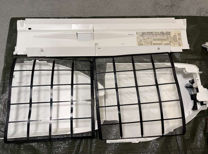 石川県金沢市金石北の壁掛けエアコンの作業後2