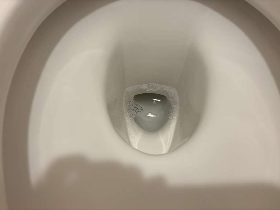 兵庫県尼崎市のトイレクリーニングの作業後1
