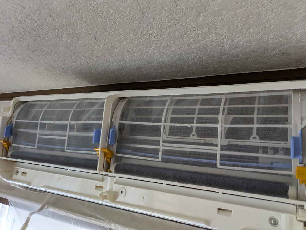 埼玉県川口市鋏町のお掃除機能付きエアコンの作業後3