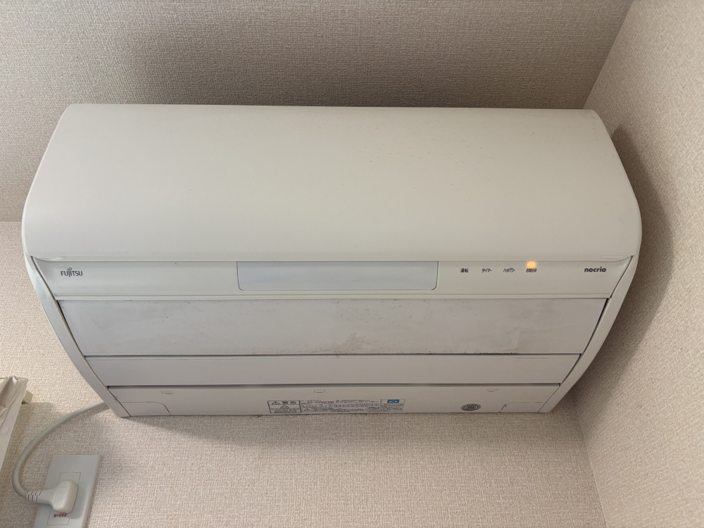 埼玉県三郷市のお掃除機能付きエアコンの作業前3