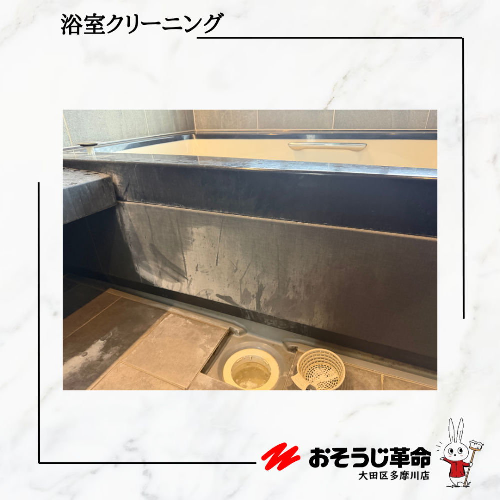 東京都世田谷区用賀の浴室・お風呂クリーニングの作業前2