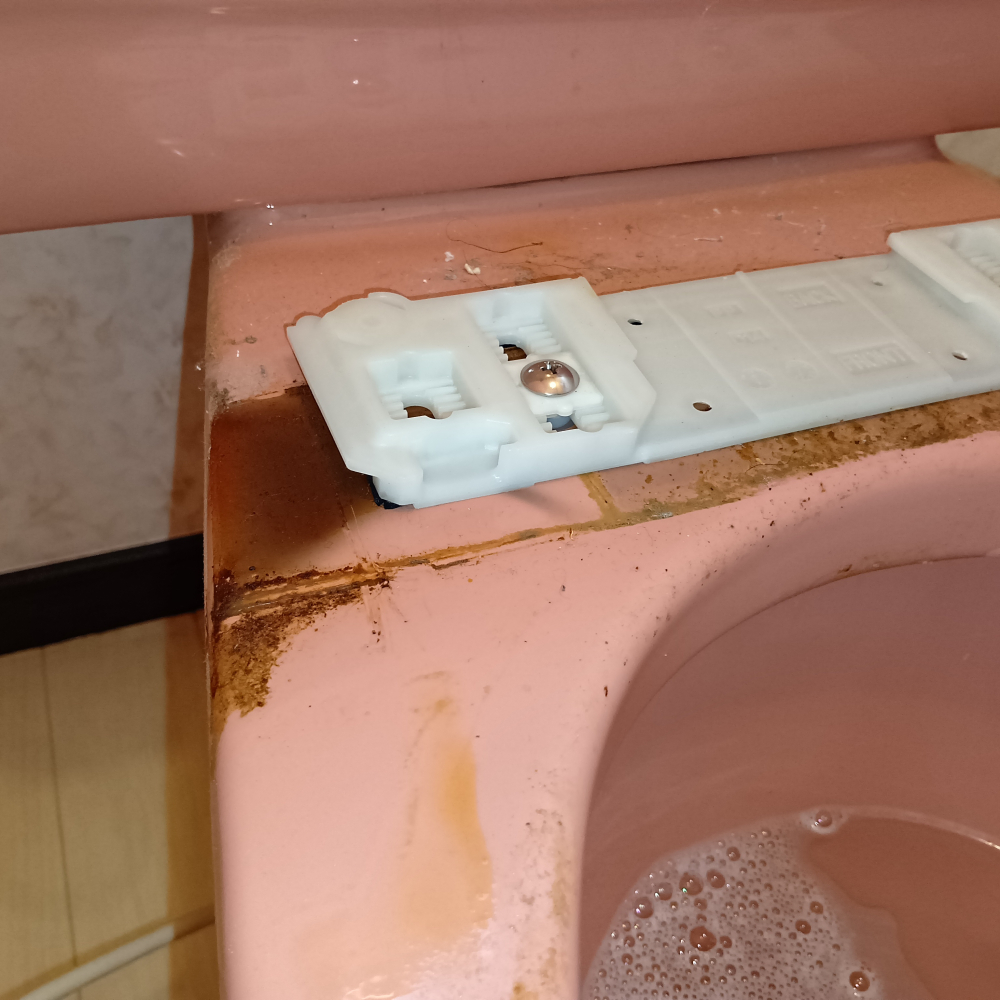 埼玉県川口市のトイレクリーニングの作業前2