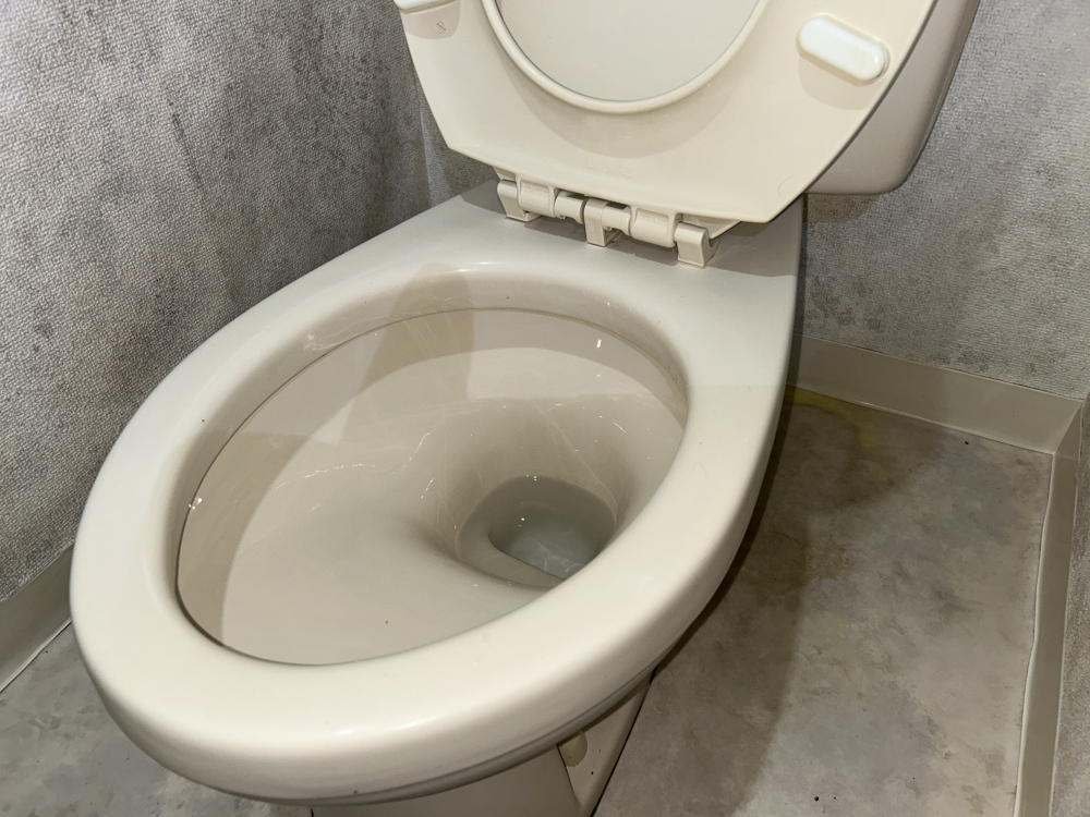 北海道札幌市手稲区手稲本町のトイレクリーニングの作業後2