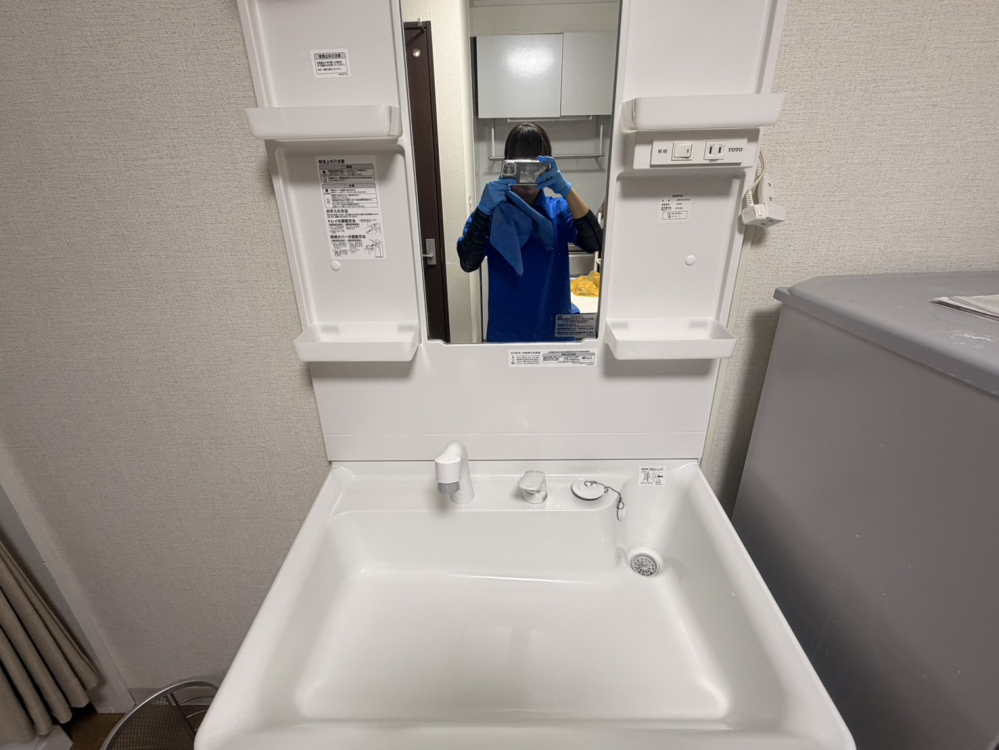 茨城県水戸市の賃貸住宅退去後の原状回復クリーニングの作業後1