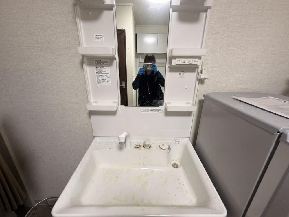 茨城県水戸市の賃貸住宅退去後の原状回復クリーニングの作業前1