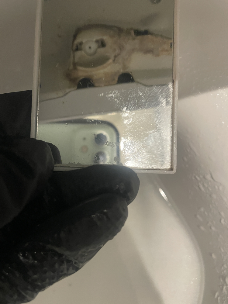 神奈川県相模原市中央区淵野辺のトイレクリーニングの作業前1