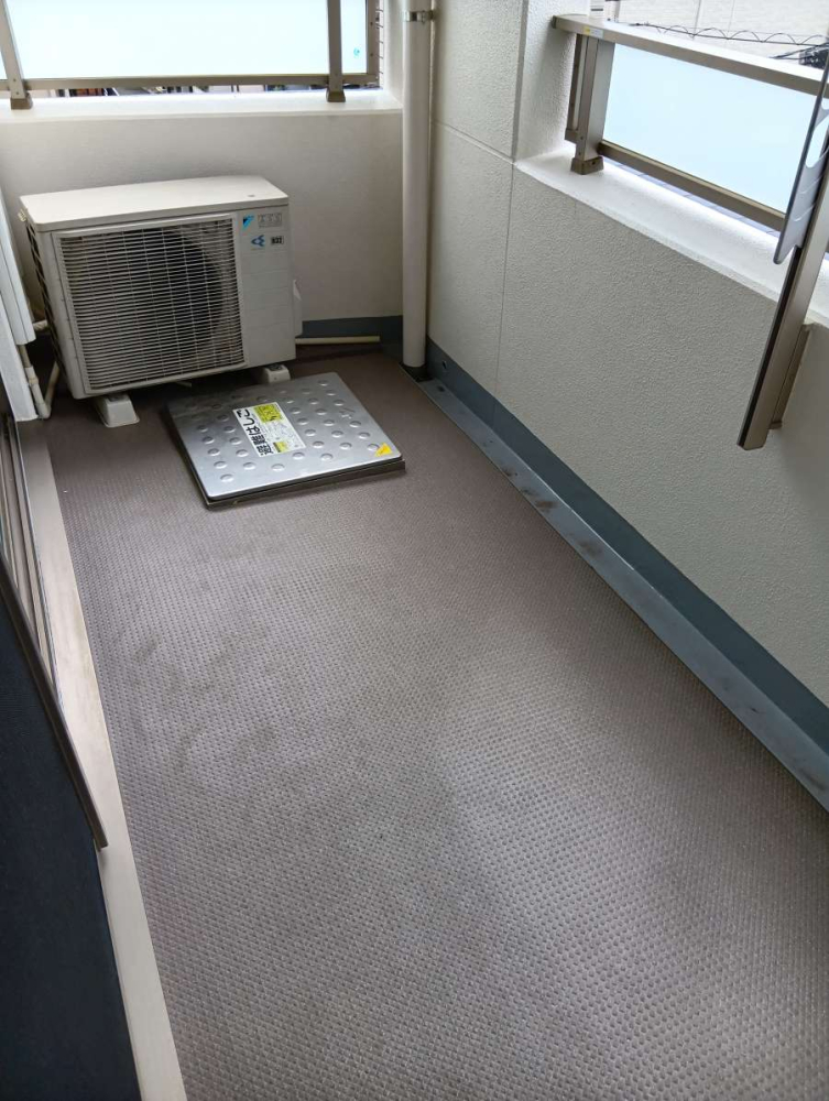東京都小金井市の賃貸住宅退去後の原状回復クリーニングの作業前1