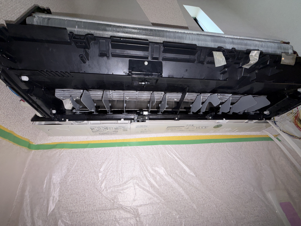 埼玉県さいたま市北区のお掃除機能付きエアコンの作業後2