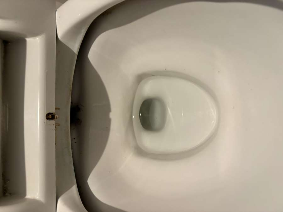 静岡県焼津市のトイレクリーニングの作業前3