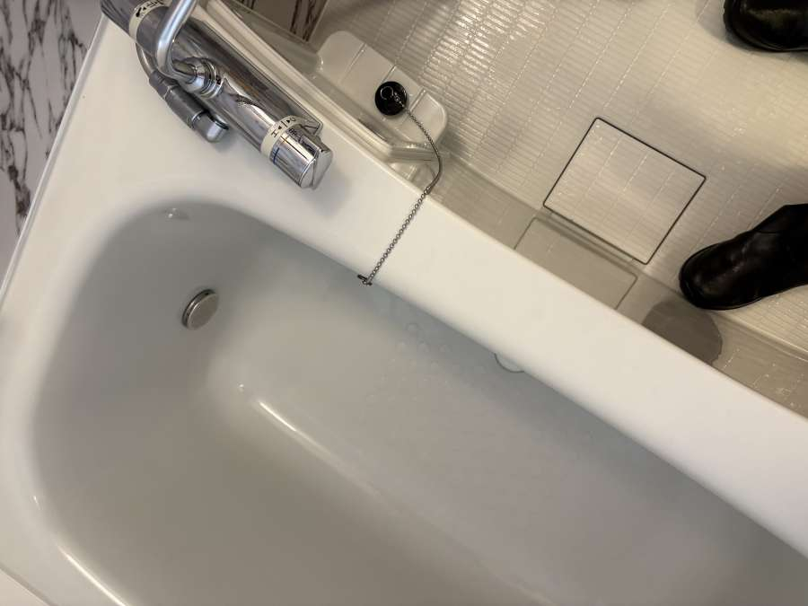 静岡県静岡市葵区の浴室・お風呂クリーニングの作業後3