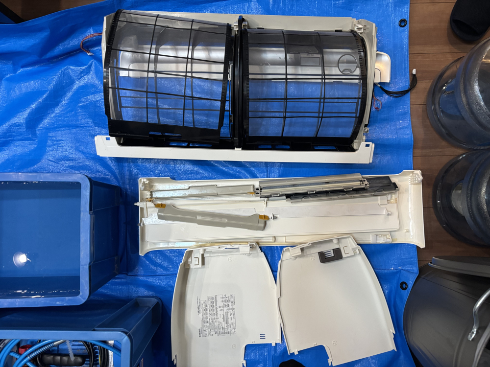 埼玉県新座市のお掃除機能付きエアコンの作業後3
