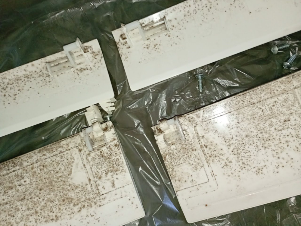 愛知県豊明市前後の壁掛けエアコンの作業前1