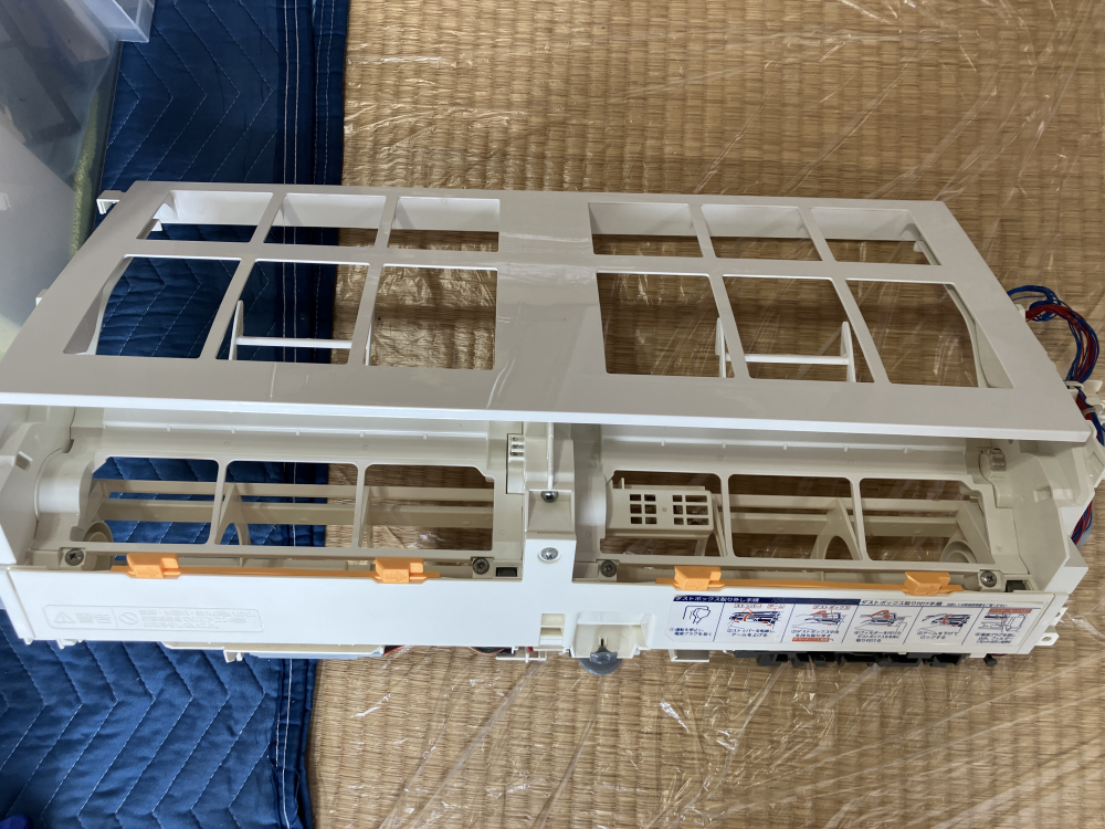 宮城県仙台市若林区のお掃除機能付きエアコンの作業後1