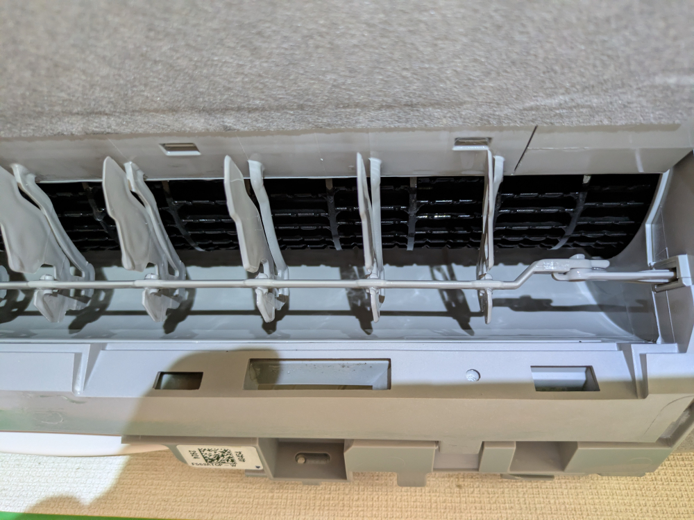 埼玉県越谷市七佐町のお掃除機能付きエアコンの作業後2