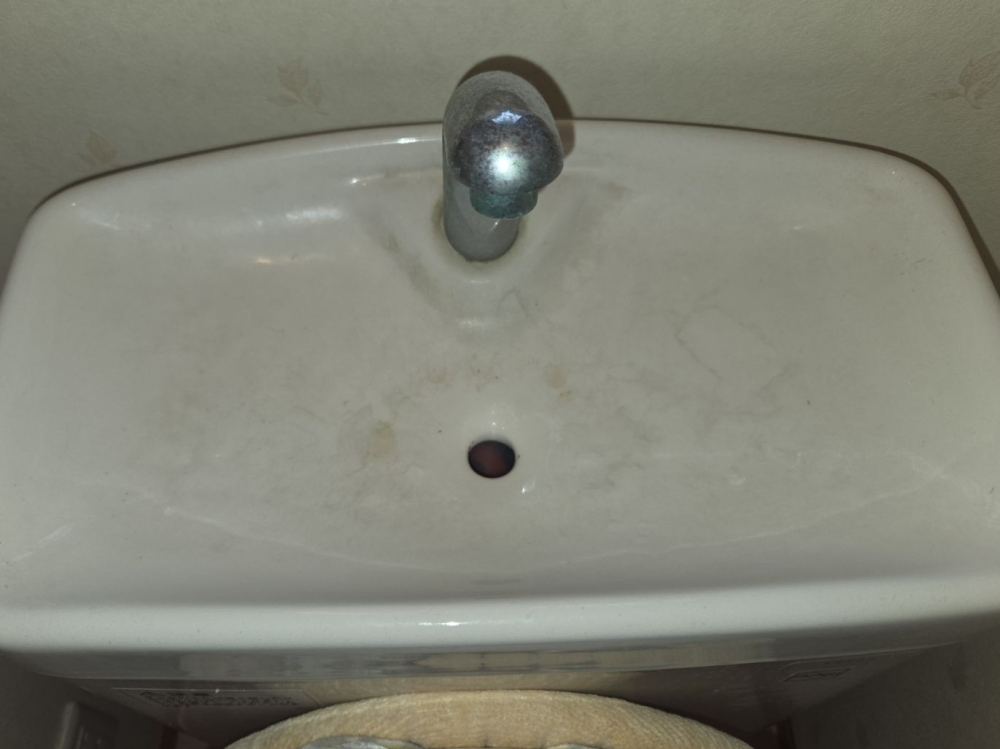 大阪府大阪狭山市のトイレクリーニングの作業前1