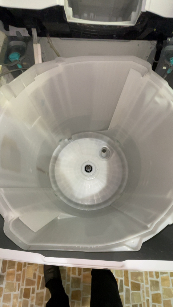 大阪府大阪市都島区の洗濯機分解クリーニングの作業後1