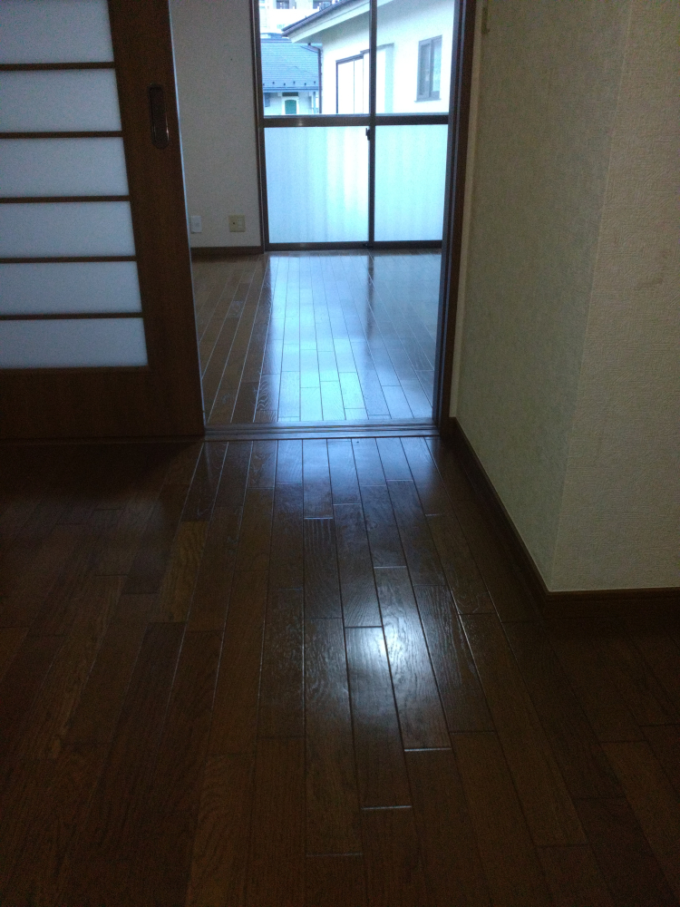 東京都多摩市一ノ宮の賃貸住宅退去後の原状回復クリーニングの作業後1