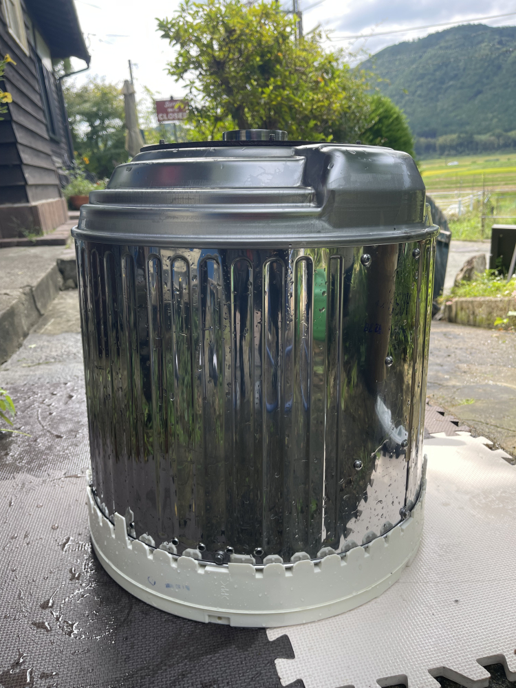 京都府亀岡市の洗濯機分解クリーニングの作業後1