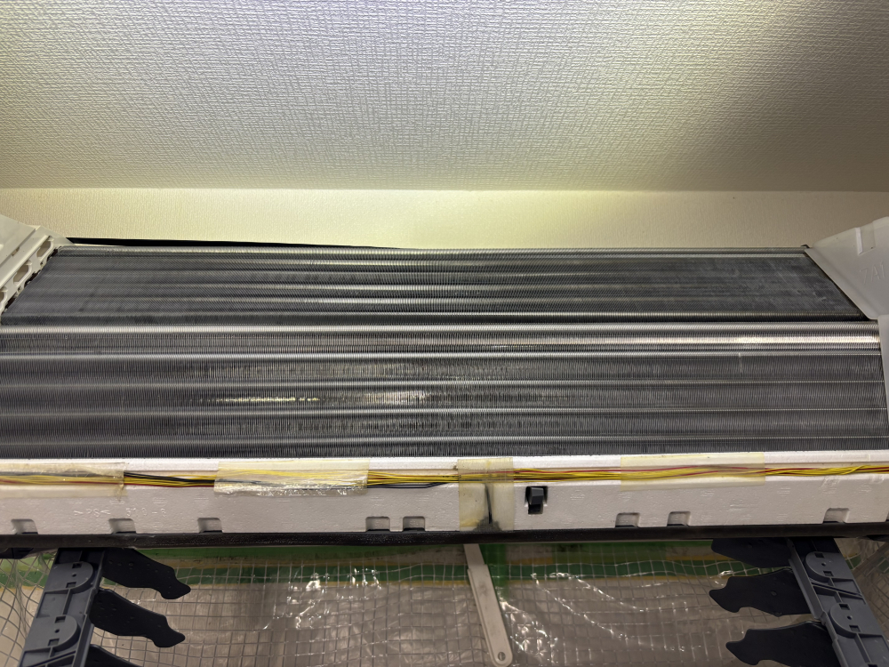大阪府大東市中垣内のお掃除機能付きエアコンの作業後2