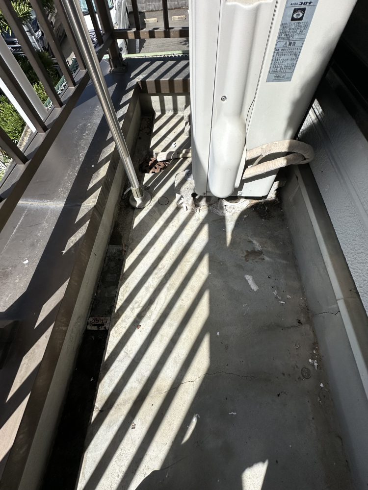 大阪府茨木市清水の賃貸住宅退去後の原状回復クリーニングの作業前2