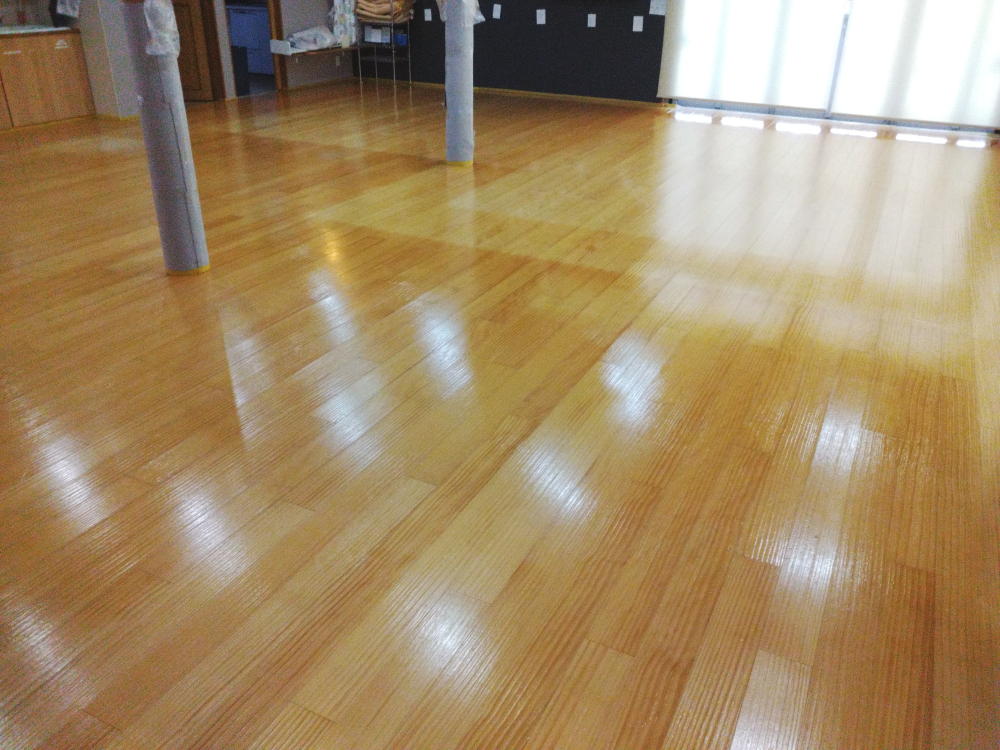 鹿児島県鹿児島市山田町の教育施設清掃の作業後1