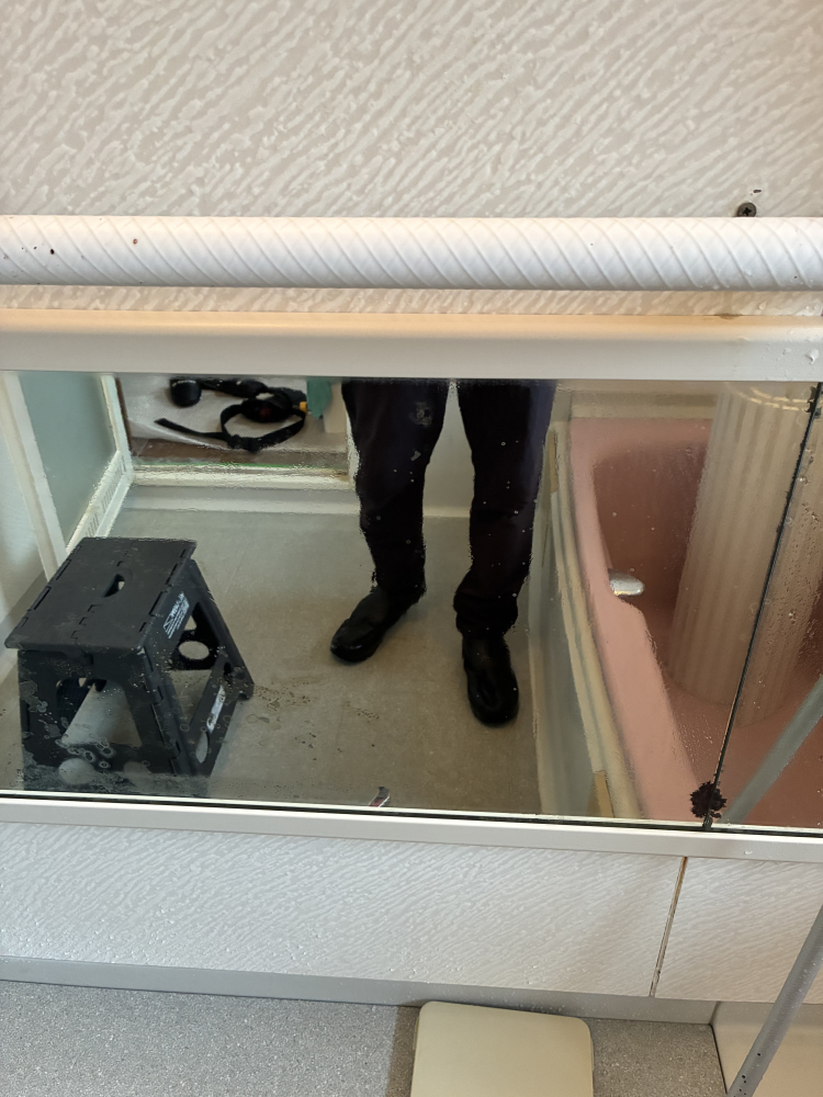 奈良県奈良市の浴室・お風呂クリーニングの作業後2