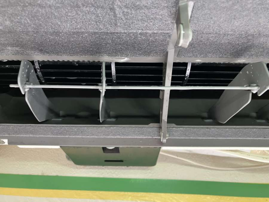 東京都東久留米市のお掃除機能付きエアコンの作業後1