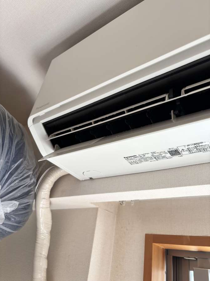 東京都板橋区の壁掛けエアコンの作業後1