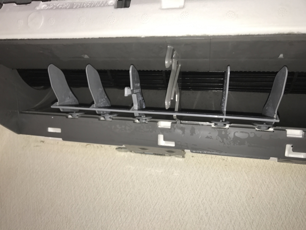 東京都西東京市柳沢の壁掛けエアコンの作業後1