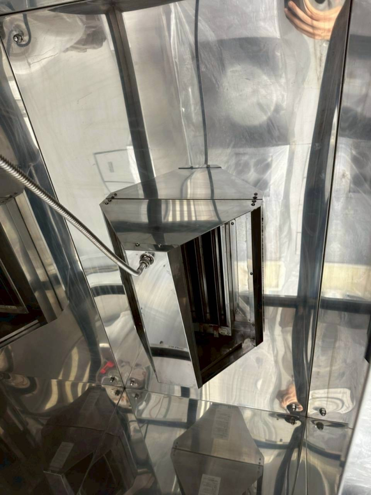東京都西東京市のダクト清掃の作業後2