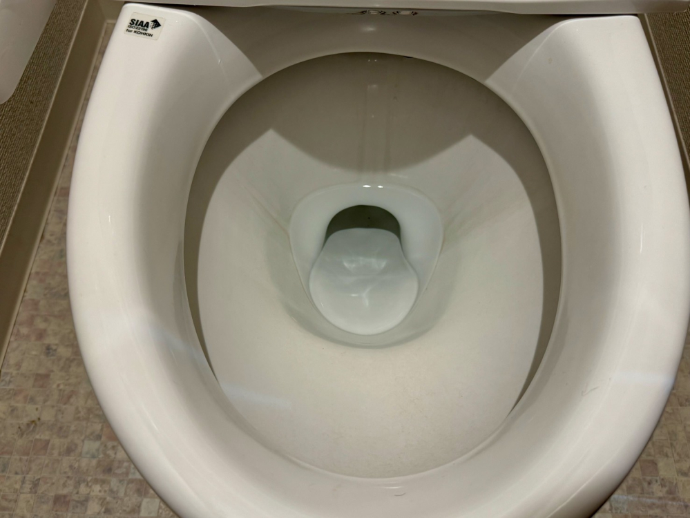 鹿児島県鹿児島市のトイレクリーニングの作業前2