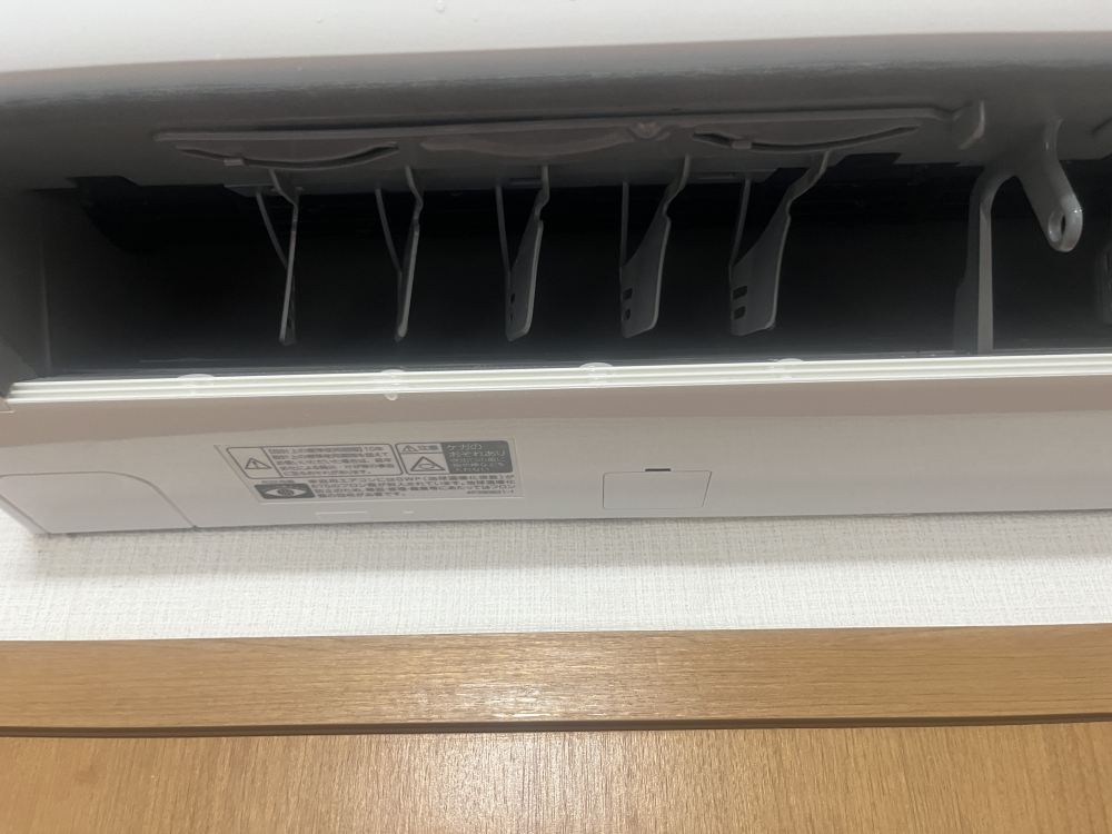 東京都足立区青井の壁掛けエアコンの作業後2