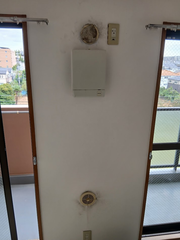 神奈川県藤沢市の賃貸住宅退去後の原状回復クリーニングの作業前3