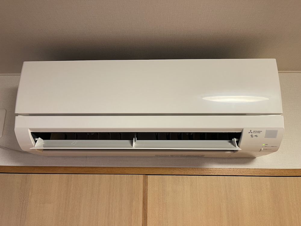東京都豊島区の壁掛けエアコンの作業後1