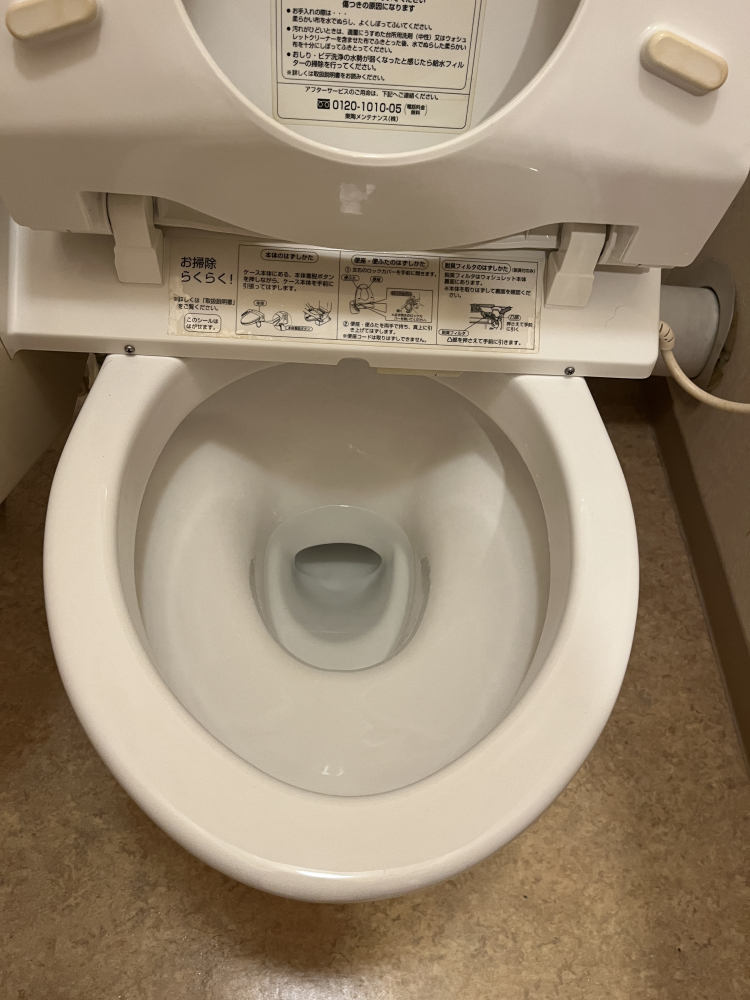 京都府京都市南区西九条のトイレクリーニングの作業後1
