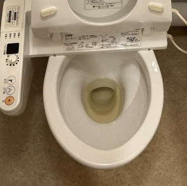 京都府京都市南区西九条のトイレクリーニングの作業前1