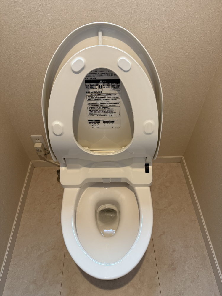 茨城県神栖市横瀬のトイレクリーニングの作業後1