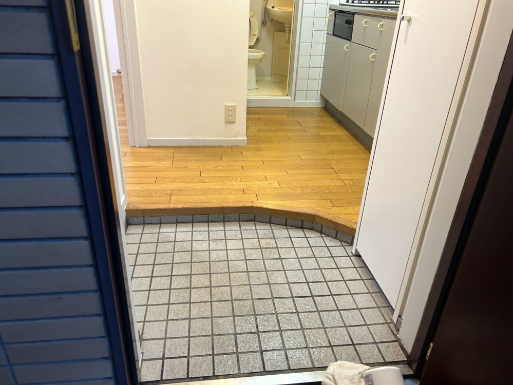 神奈川県川崎市川崎区日ノ出の賃貸住宅退去後の原状回復クリーニングの作業後2