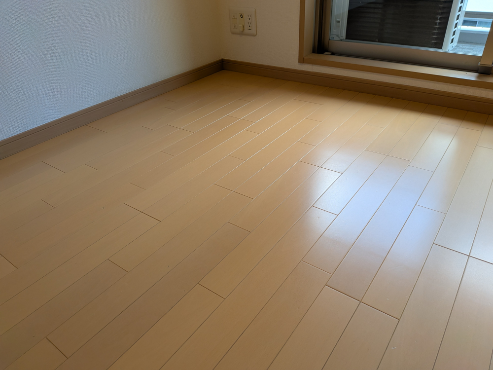 東京都品川区南大井の賃貸住宅退去後の原状回復クリーニングの作業後2
