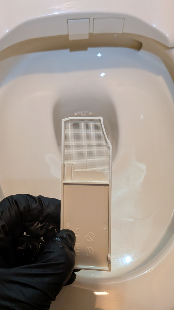 静岡県浜松市中央区高丘のトイレクリーニングの作業後1