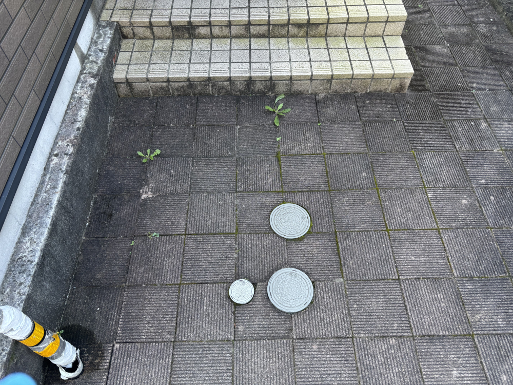 宮城県仙台市青葉区川内川前丁のビル・マンション共用部清掃の作業前1