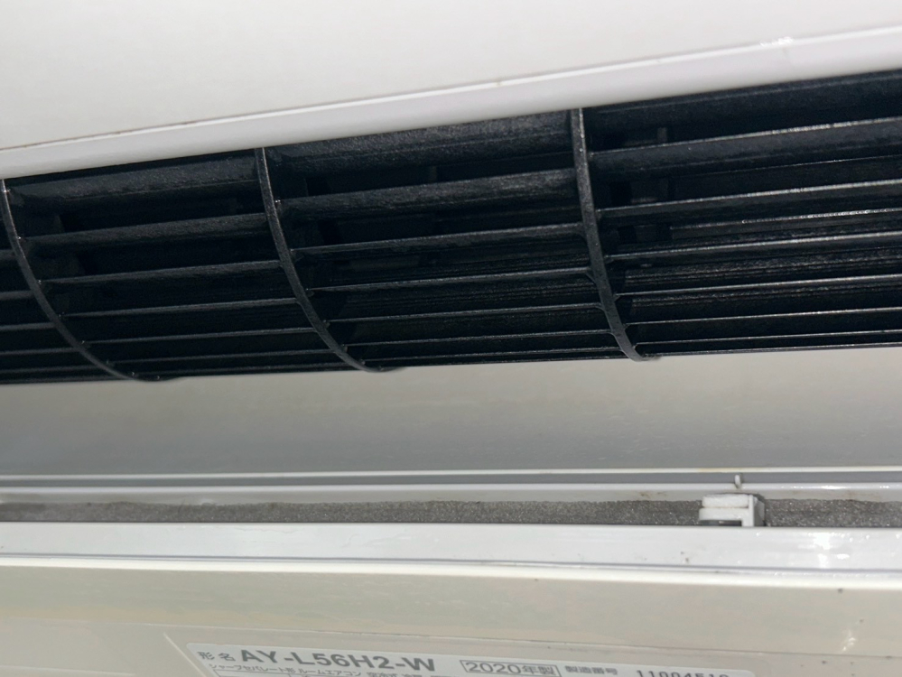 神奈川県横浜市中区本牧町のお掃除機能付きエアコンの作業後1