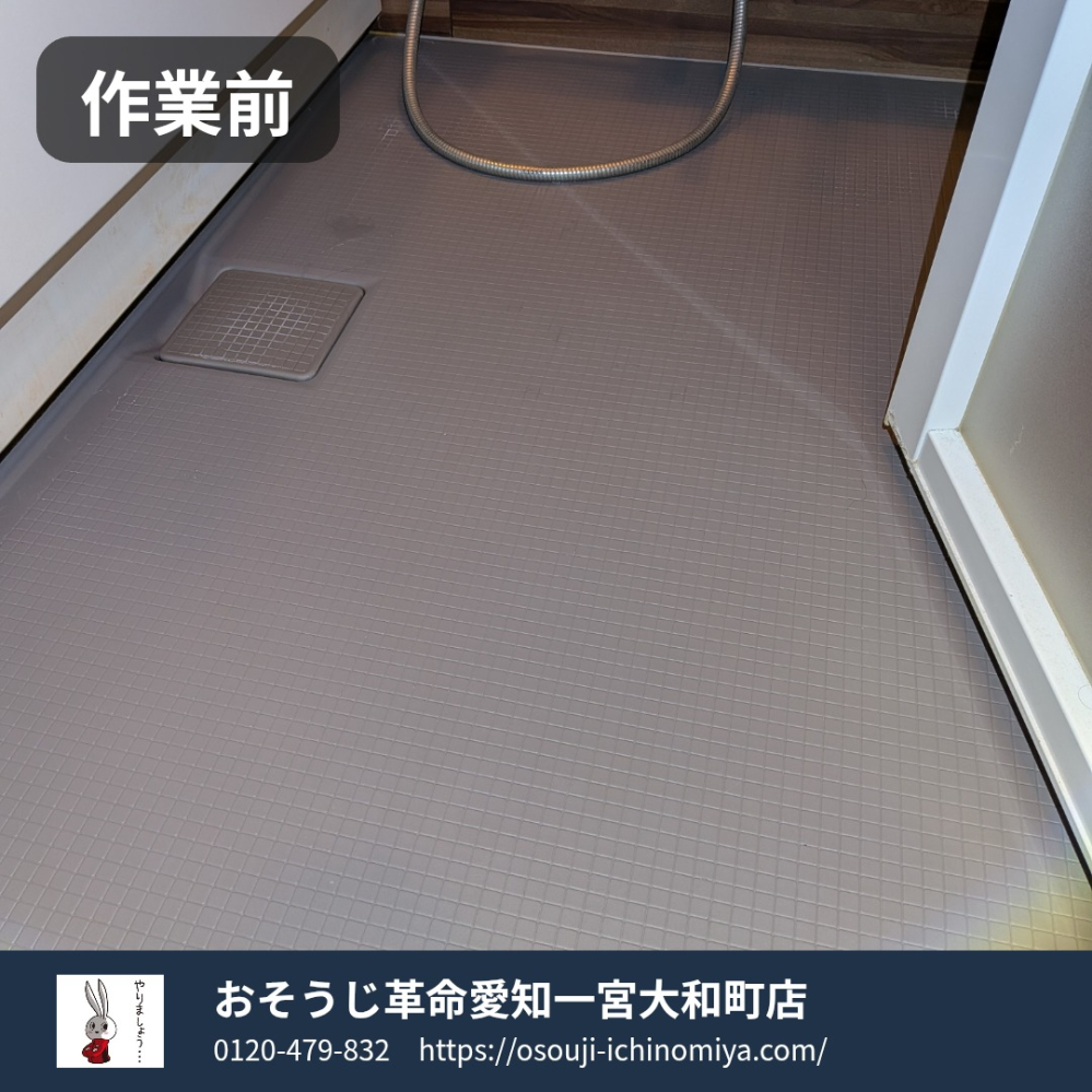 岐阜県岐阜市の浴室・お風呂クリーニングの作業前2