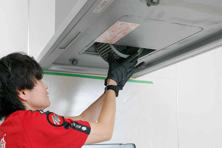 徹底的な分解洗浄のイメージ