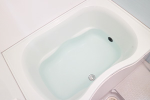 ぬるいお湯のお風呂のイメージ