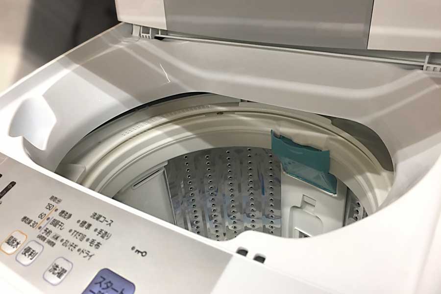 洗濯機分解クリーニングのイメージ