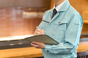 保健所の検査のイメージ