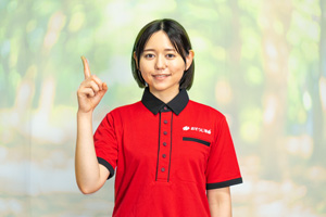 スタッフによる店内清掃のイメージ